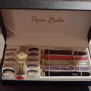 NEW Rosa Bella Interchangeable Band & Face Watch